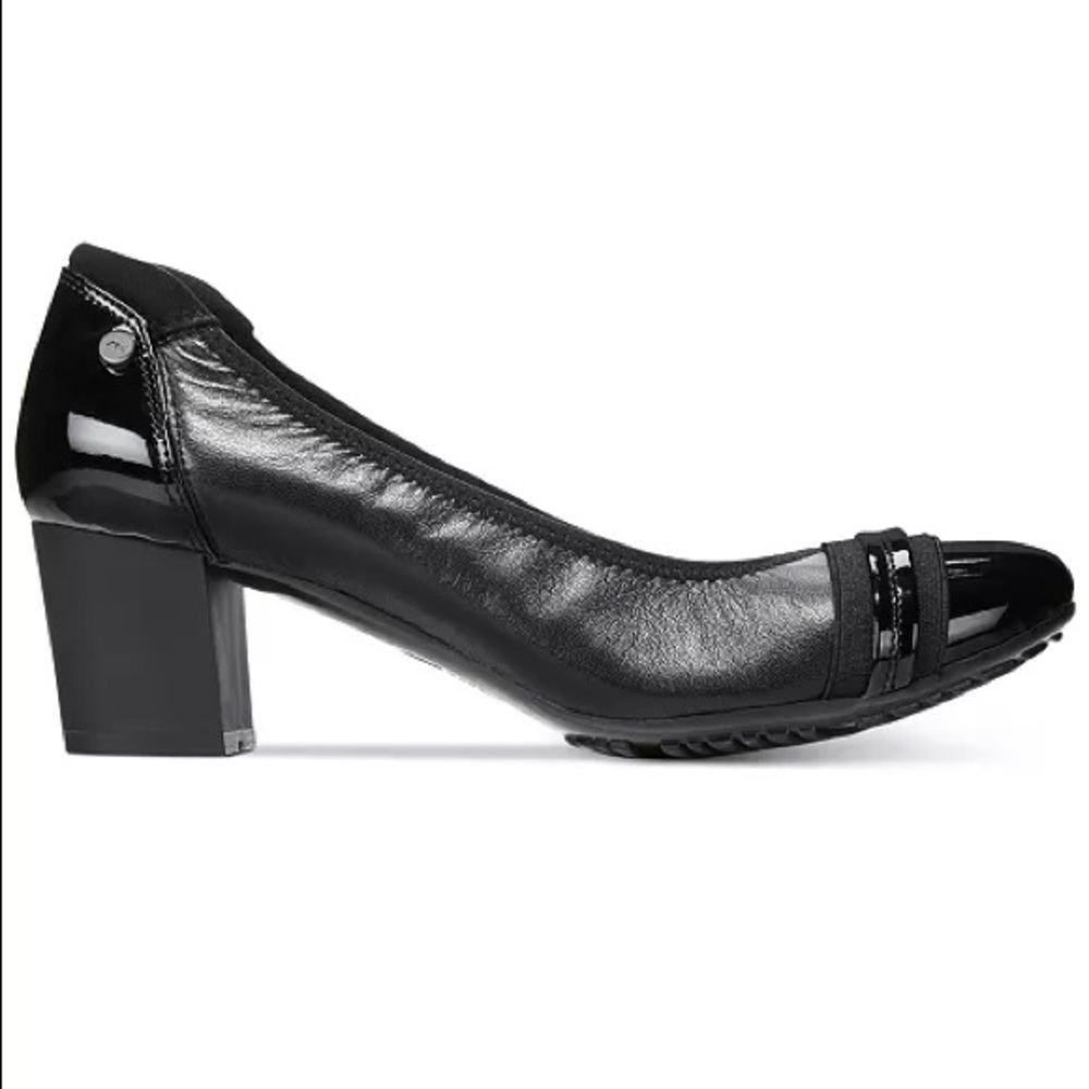 Anne Klein Sport Guardian Block Heel Pumps 10M